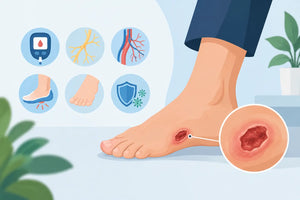 What Causes Diabetic Foot Ulcers in Adults?