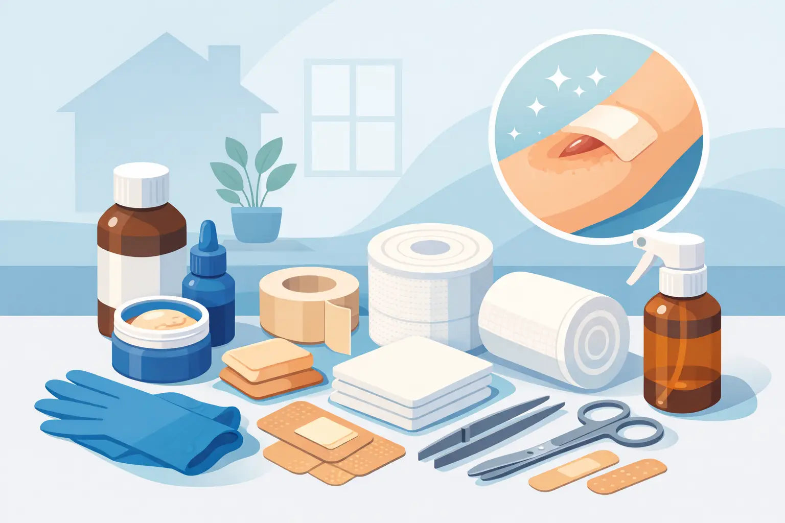 What Supplies Help With Wound Healing at Home?