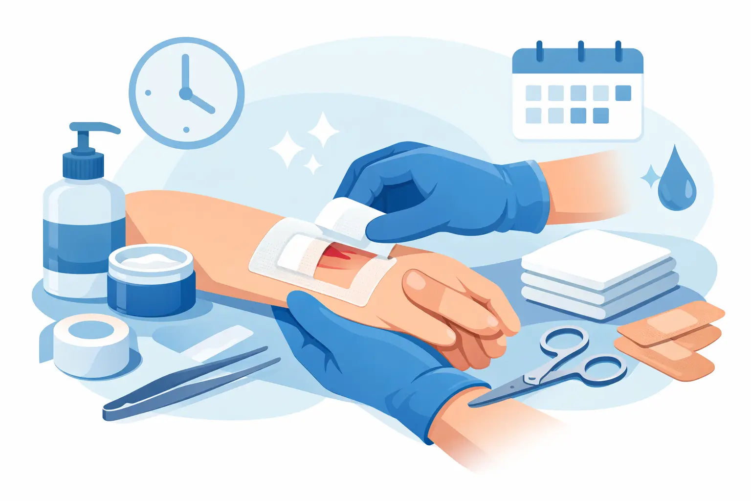 When Should Wound Dressings Be Changed?