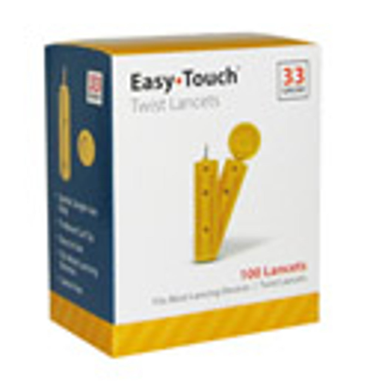 EasyTouch® Twist Lancets, 33g, 100/BX (A4259)