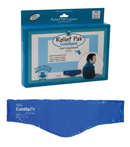 Reusable Heavy Duty Cold Pack  Neck 6  X 23  Blue Vinyl