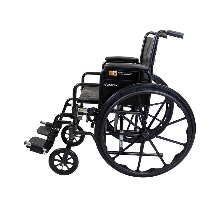 DynaRide S2 Wheelchair - 16" x 16" w/ Detach Desk Arm FR