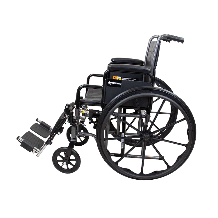 DynaRide S2 Wheelchair - 16" x 16" w/ Detach Desk Arm ELR