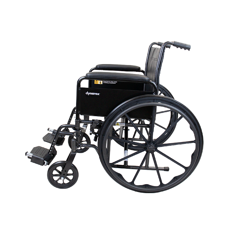 DynaRide S2 Wheelchair - 18" x 16" w/ Detach Full Arm FR