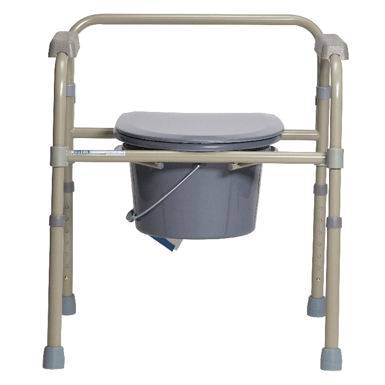 Folding Bedside Commode