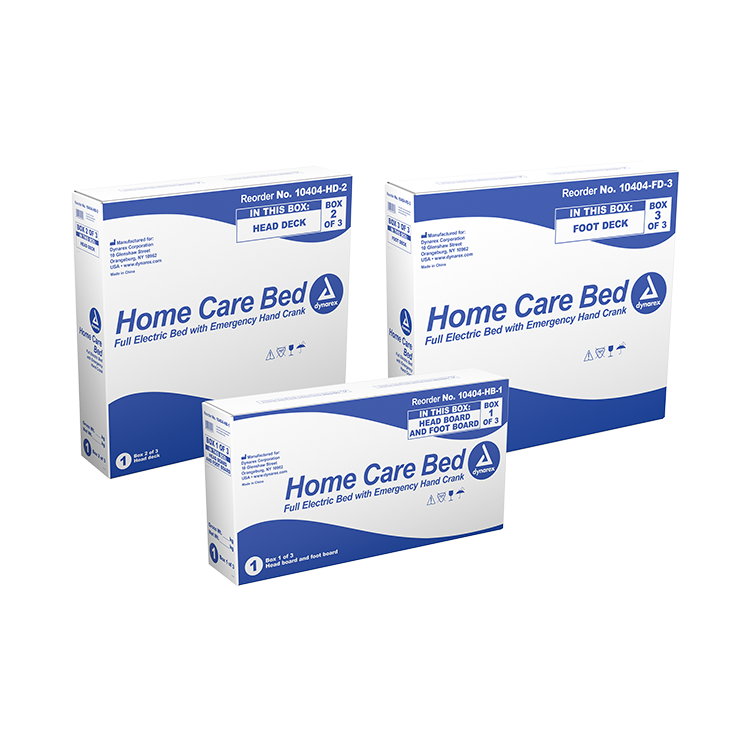 Bariatric Homecare Bed w/ Half Rail and Dynarest Plus Foam M