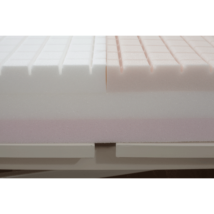 DynaRest Elite 4000 Foam Mattress w/ Visco Heel Slope and Pe