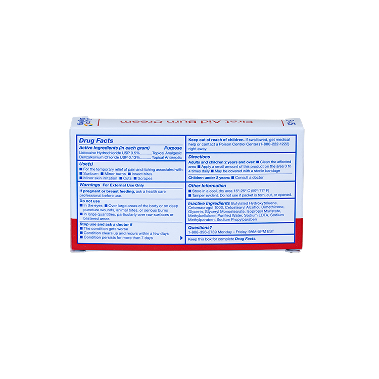 First Aid Burn Cream