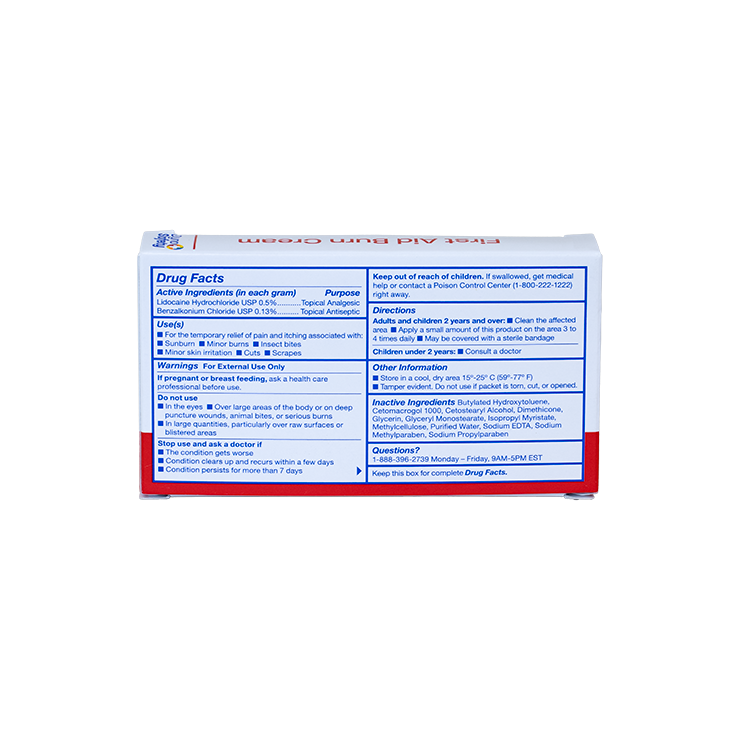 First Aid Burn Cream
