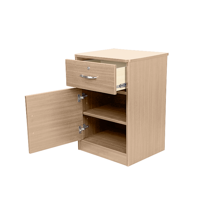 One Door / One Drawer Nightstand