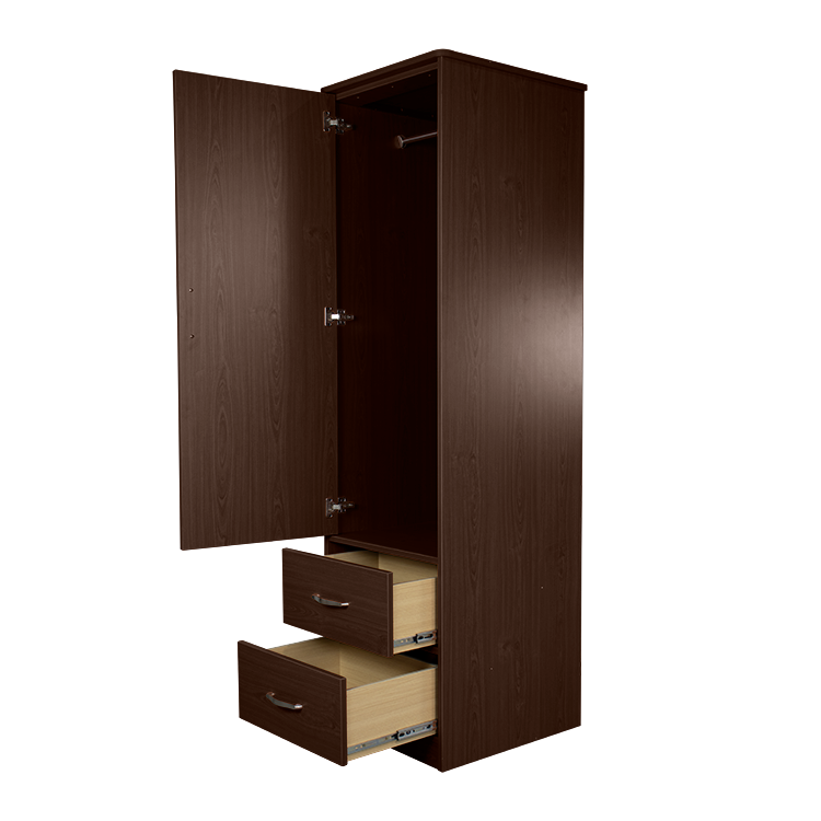 One Door / Two Drawer Wardrobe