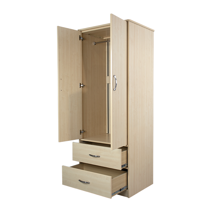 Two Door / Two Drawer Wardrobe