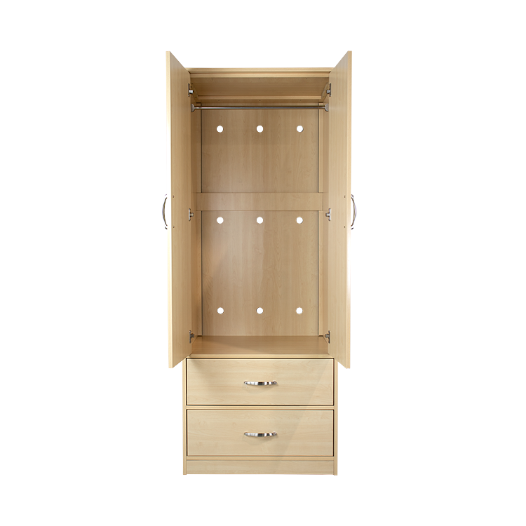 Two Door / Two Drawer Wardrobe