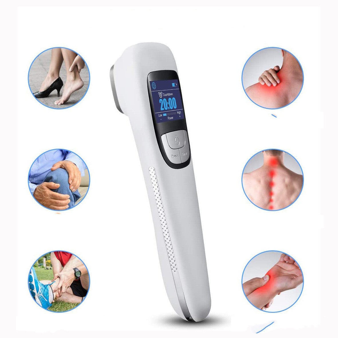Semiconductor 650nm Laser Therapy Apparatus Auxiliary Infrared