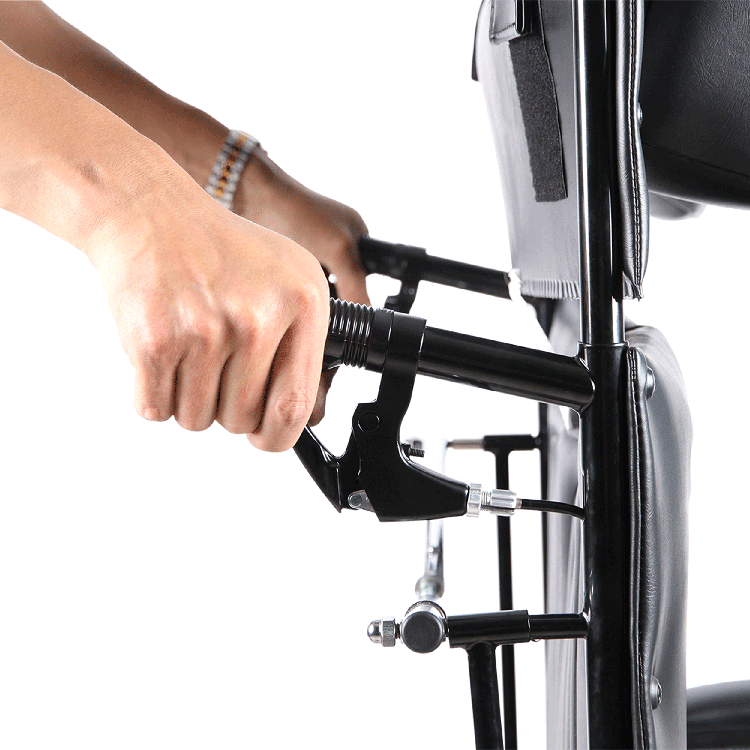 Bariatric Reclining Wheelchair w/ ELR 24"