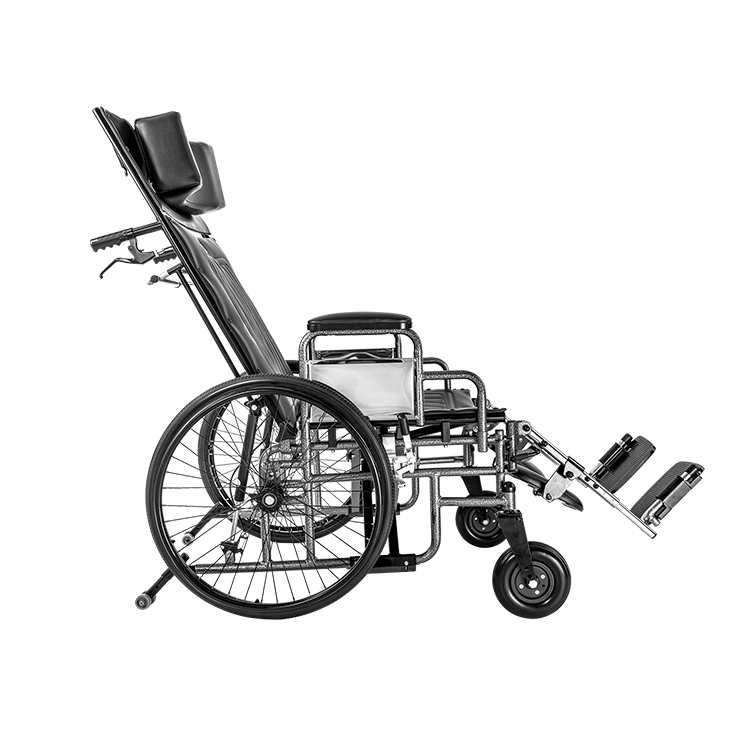 Bariatric Reclining Wheelchair w/ ELR 24"