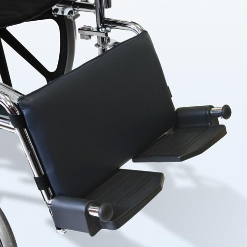 Leg Rest Pad for Wheelchairs Navy  16 w X 9 h