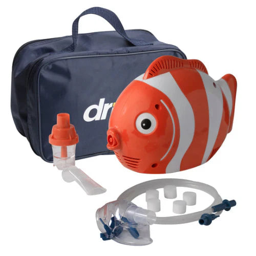 Fish Pediatric Compressor Neb w/Bag  w/Disp Neb Kit