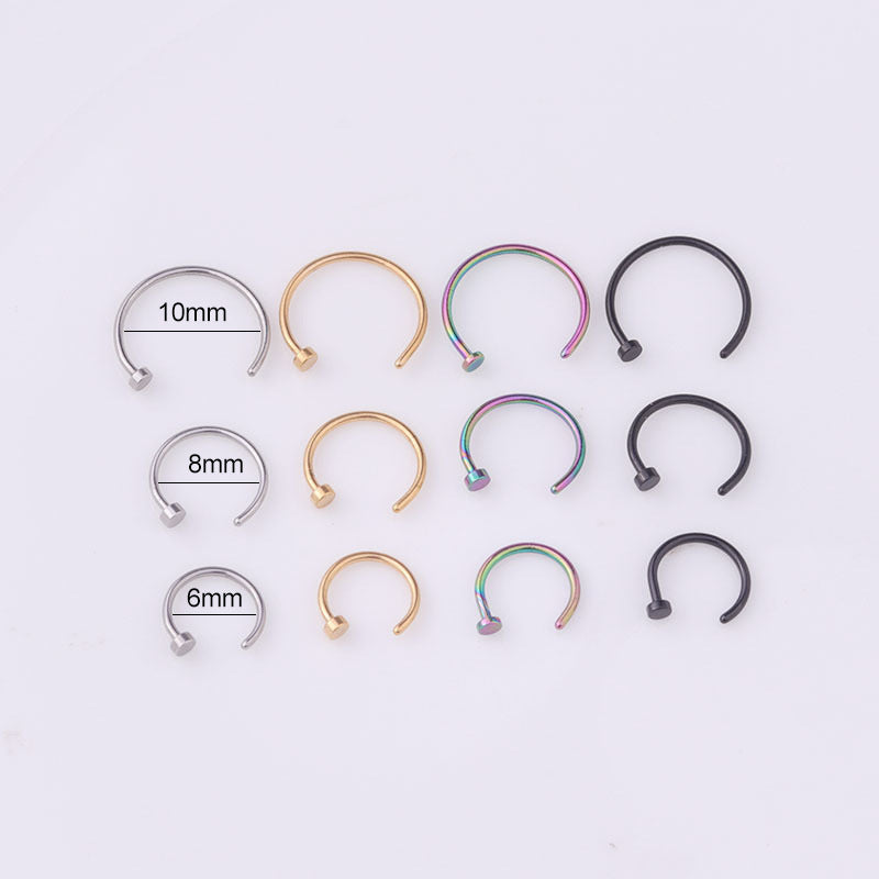 Medical Stainless Steel Nose Nail