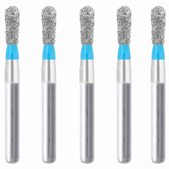 Pear 1.8 mm Dia. Medium Grit Diamond Bur 5 per pack. 237.18M1