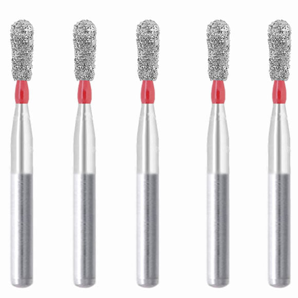Pear, 1.4 mm Dia. Fine Grit Diamond Bur 5 per pack. 237.14F3