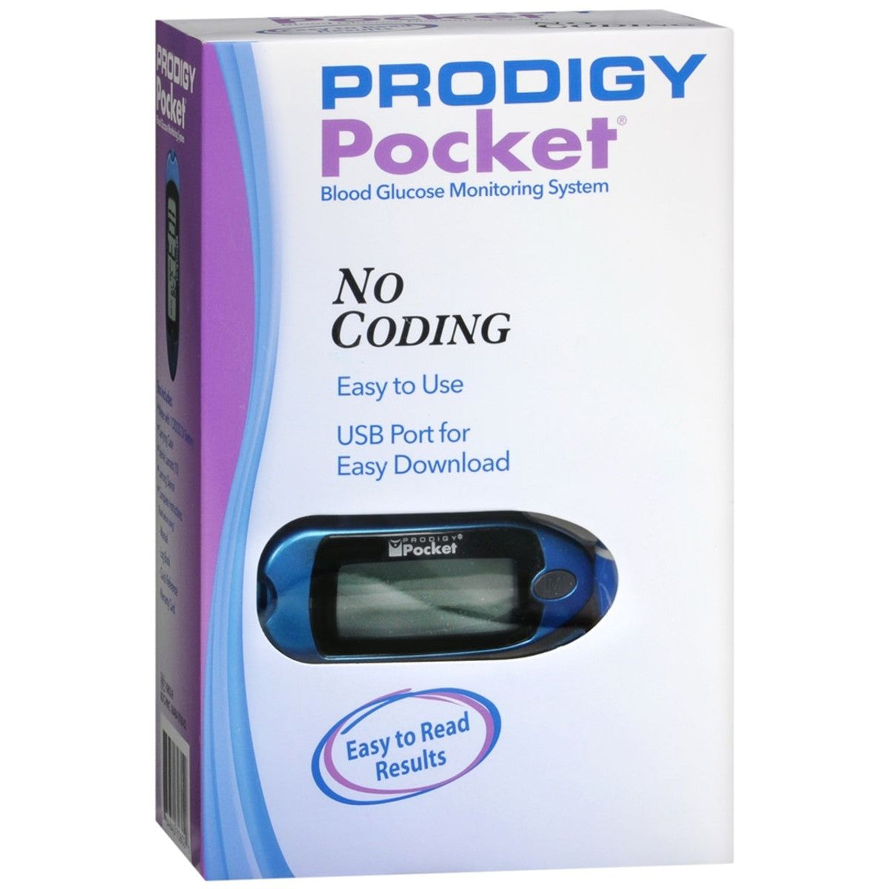 Prodigy Pocket®Blood Glucose Monitoring System, Blue (Not for E-Commerce Sales)