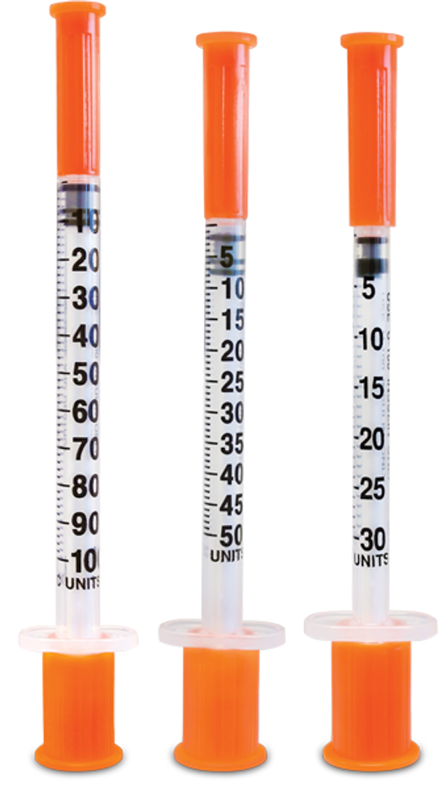 TRUEplus® Insulin Syringe, Single-Use, 1 cc, , 29G x ½"