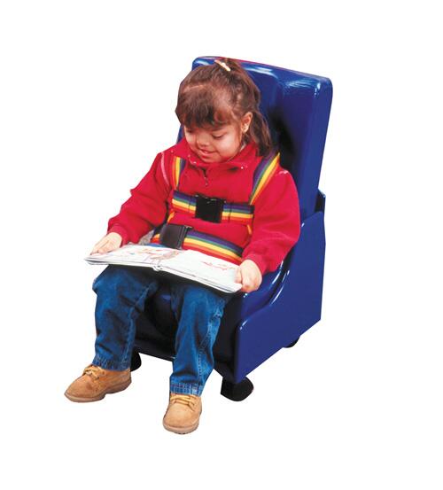 SkillbuildersÔ 2-piece Mobile Floor Seat  Large w/Wood Base