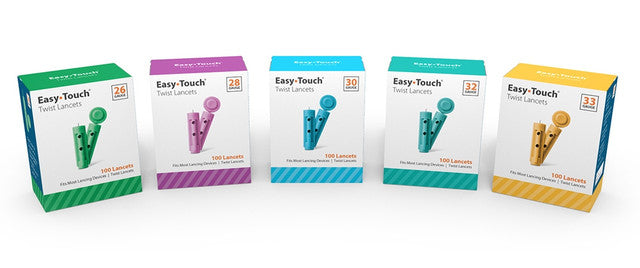 EasyTouch® Twist Lancets, 33g, 100/BX (A4259)