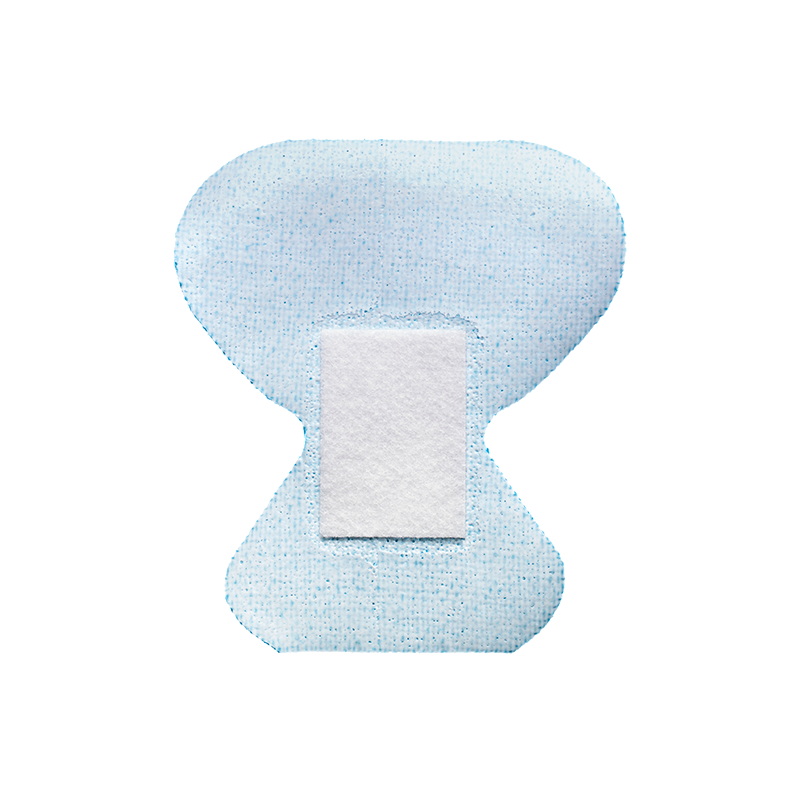 Blue Metal Detectable Woven Bandage Fingertip
