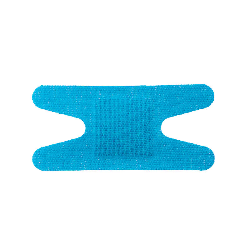 Blue Metal Detectable Woven Bandage - Knuckle