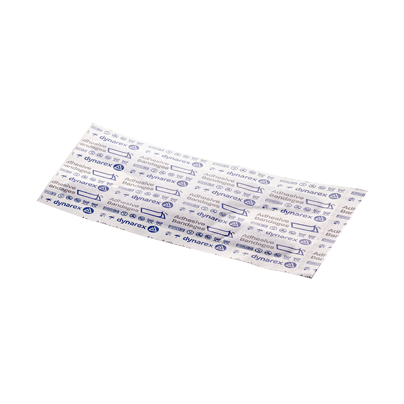 Blue Metal Detectable Woven Bandage - Knuckle