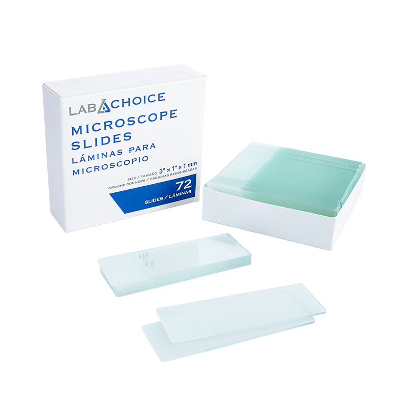 Microscope Slides, Frosted, corner grounded