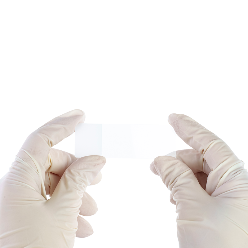 Microscope Slides, Frosted, corner grounded