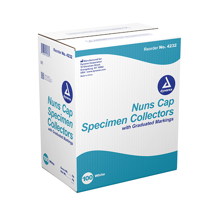 Nuns Cap Specimen Collection Container