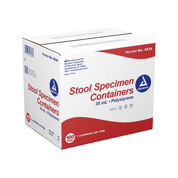 Stool Specimen Container - Sterile (individually wrapped)