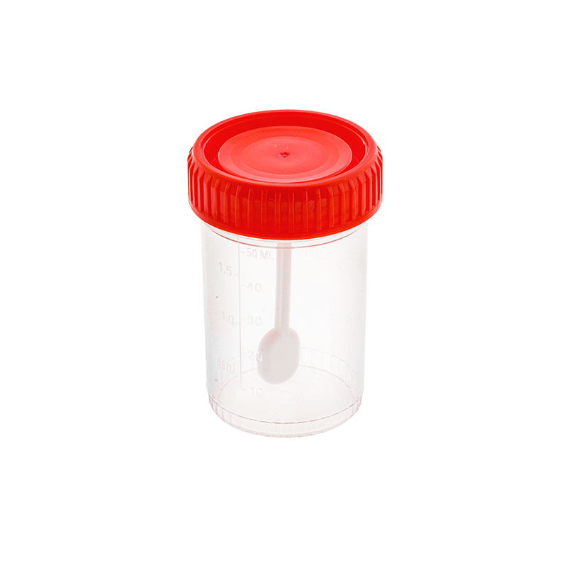 Stool Specimen Container with Spoon
