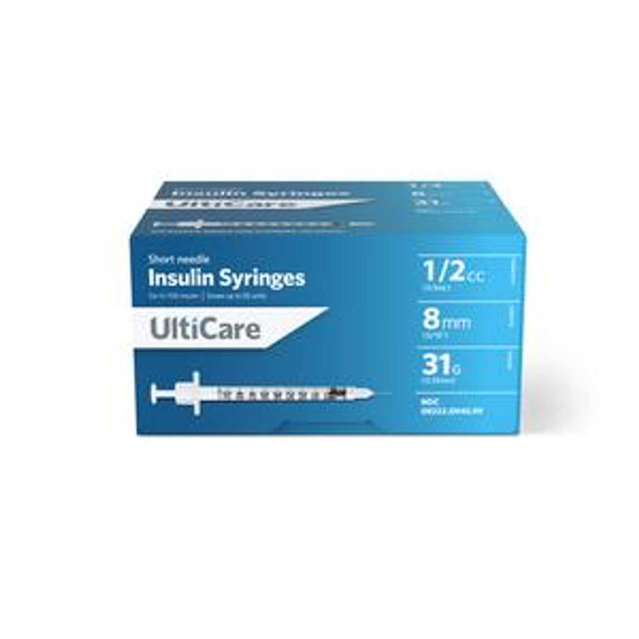 UltiCare® Insulin Syringe, 0.5 cc, 31G x 5/16"