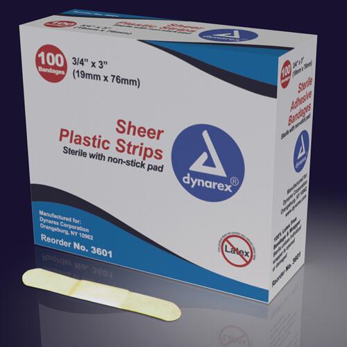 Adhesive Bandages Sterile Spots  7/8  Dia.  Bx/100