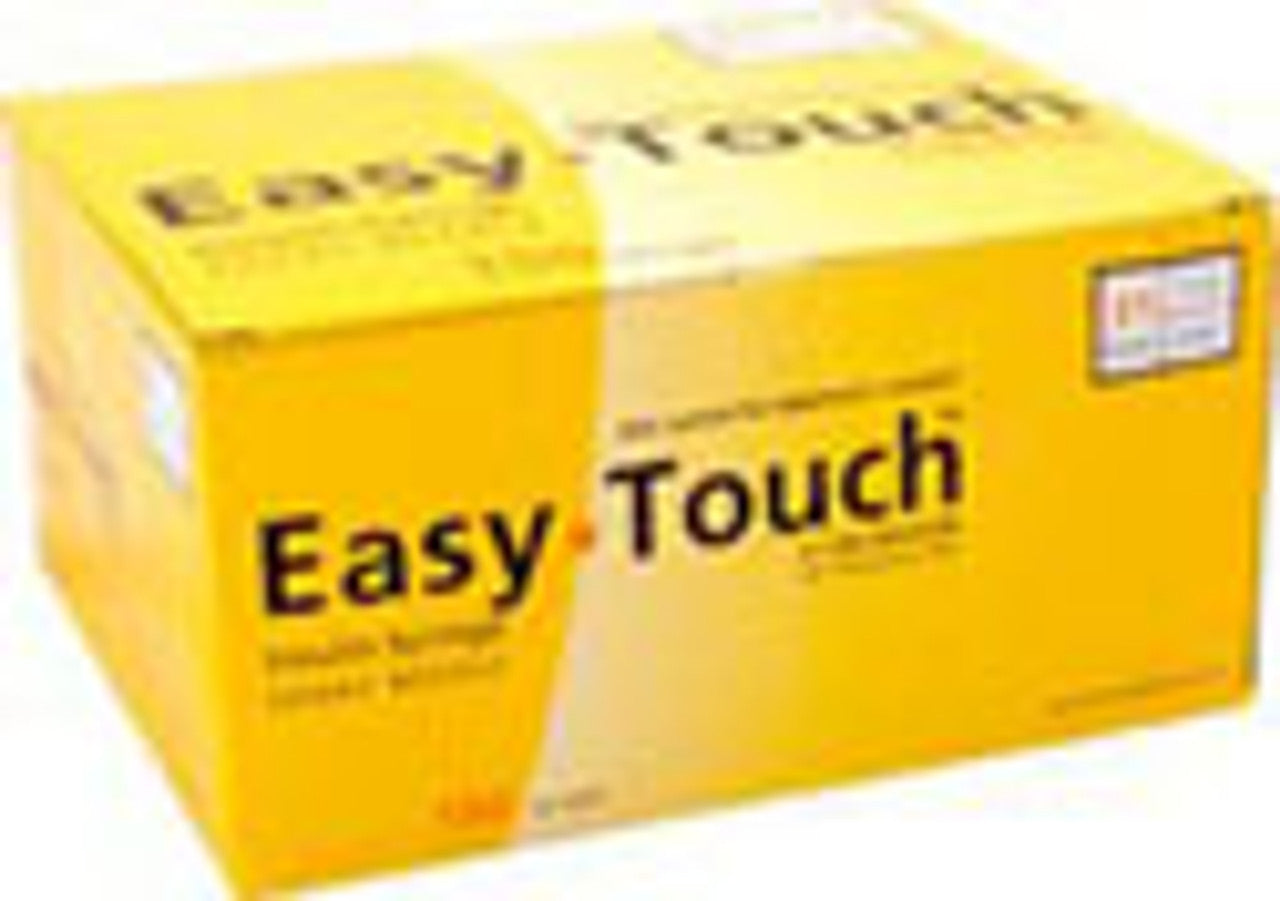 EasyTouch® U-100 Insulin Syringes, 1cc, 30G x 5/16"