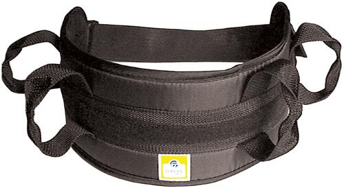 Transfer Belt Padded Large Blk w/Side Release Buckle