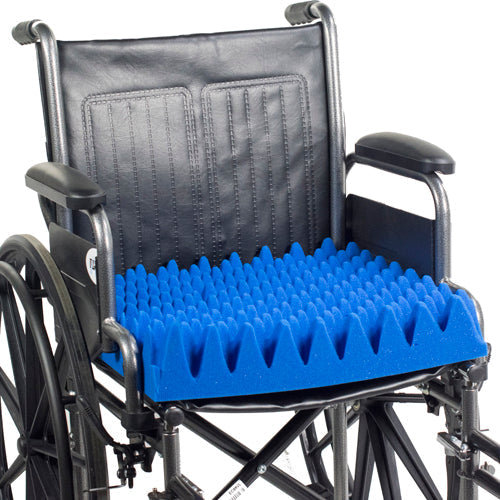 Wheelchair Foam Cushion Convoluted 18  X 16   X 2