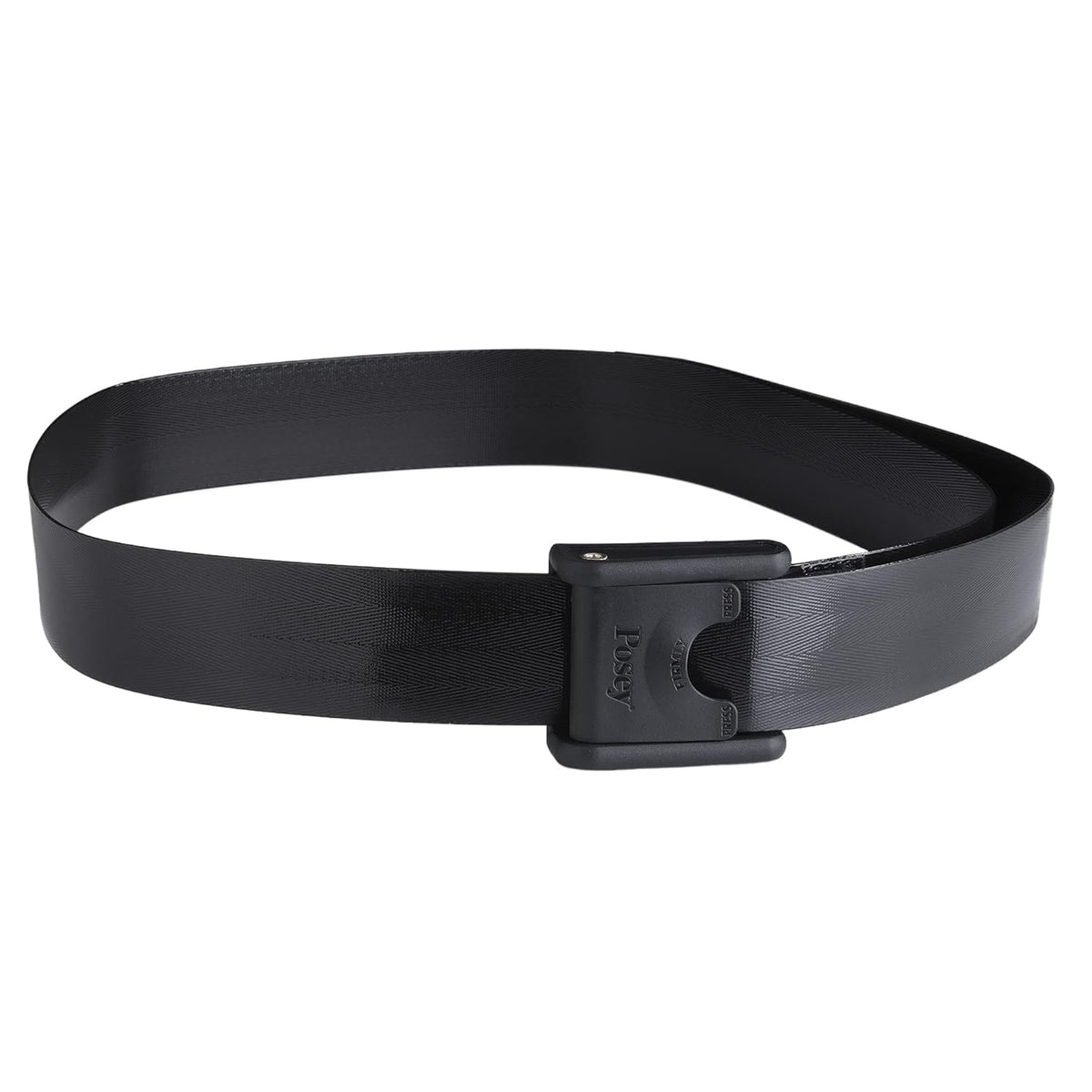 Posey EZ Clean Gait Belt Black w/Spring-Loaded Buckle