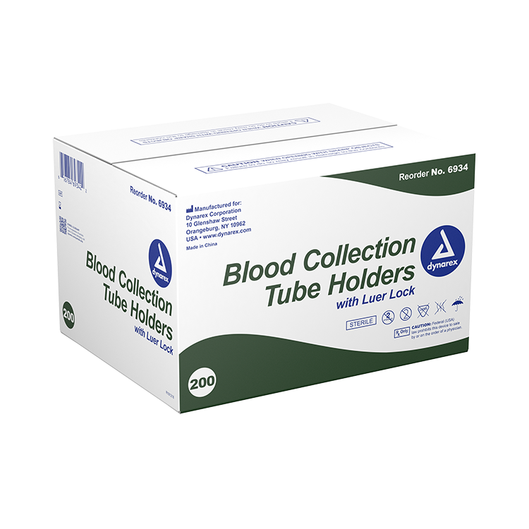 Blood Collection Tube Holder - Luer Slip w/ needle