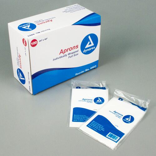 Polyethylene Aprons 24  x 42  Box/ 100