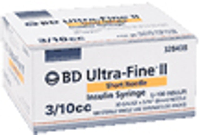 BD™ Insulin Syringe Ultra-Fine™ Needle, 3/10 cc, 31 G x 8 mm