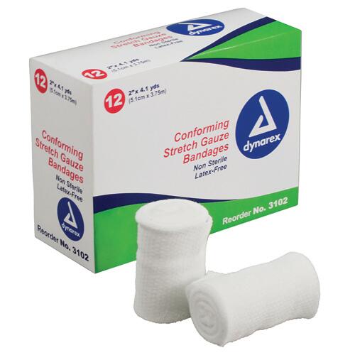 Vital-Roll Conforming Gauze Non-Sterile 4  x 4.1 yds Pk/12