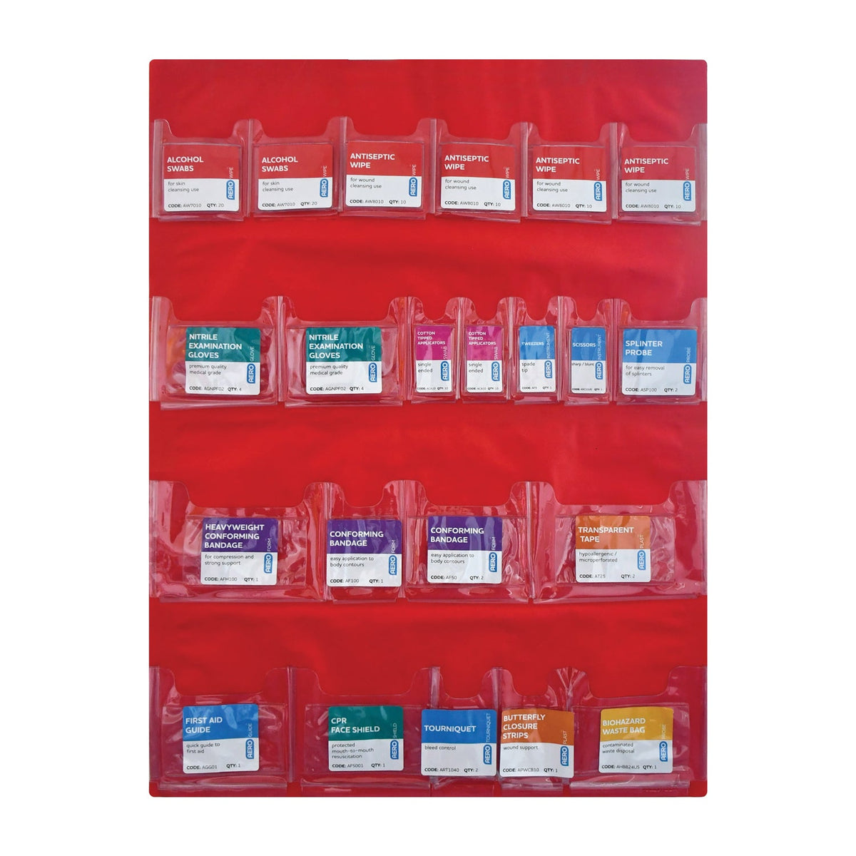 SUREFILL™ First Aid Cabinet Door Pocket 5 Shelf Empty