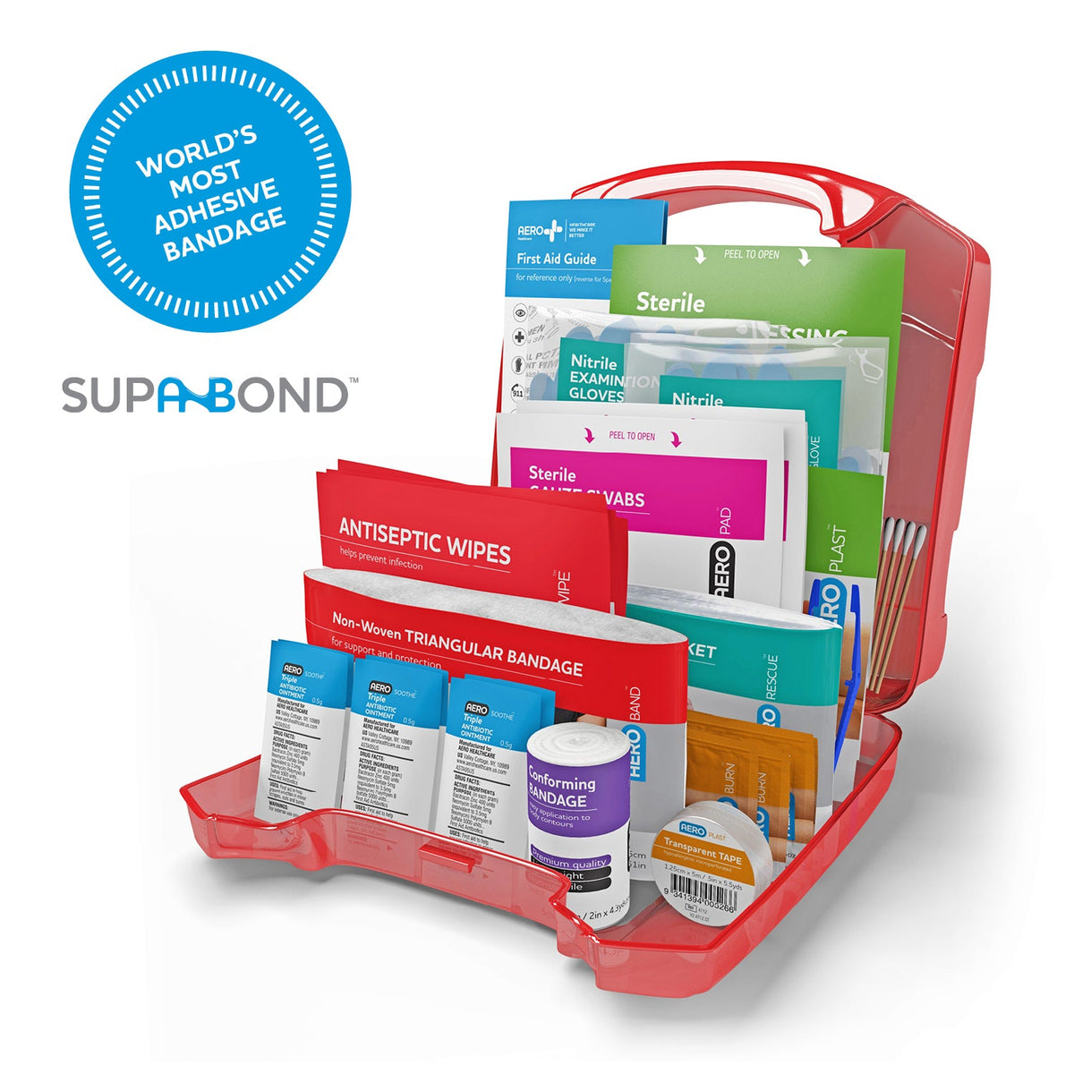 SUREFILL™ 10 Series First Aid Kit - Retail Plastic Case