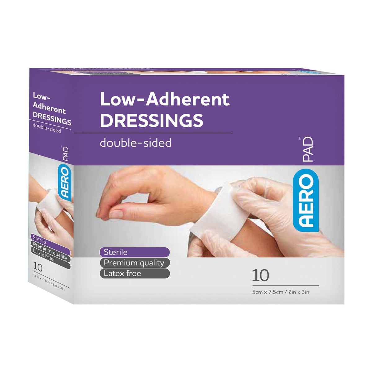 AEROPAD™ Low Adherent Dressing 2in x 3in 10/box